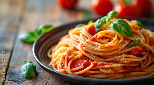 Delicious homemade italian pasta dish