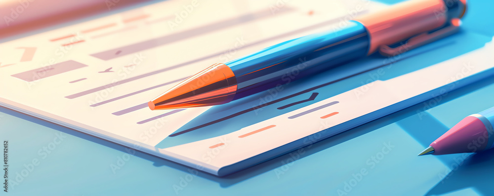 contract management, effective contract management. A close-up Illustrations, solid color contract management, effective contract management. A close-up Illustrations, solid color