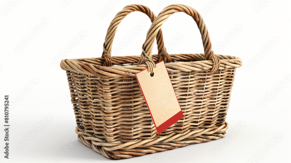 3d Basket with promotion tag discount coupon