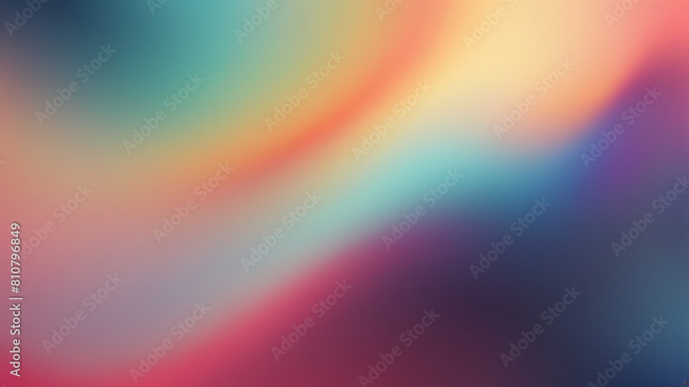 Obraz premium Create a blurry abstract gradient with colors #00b8f4 to #ffa67a.