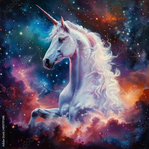 Unicorn in the galaxy  © Phat