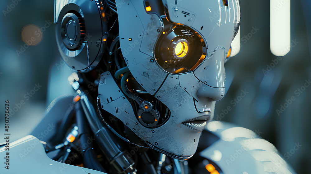 Fototapeta premium AI concept