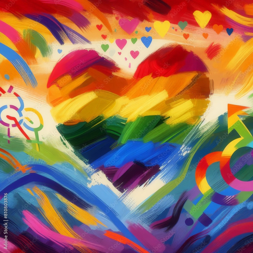 Obraz premium Gay Pride's day