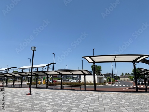 館林駅前の景色