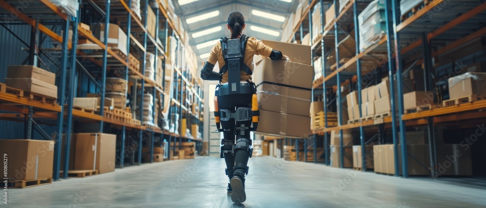 Exoskeleton suit boosts your legs to help you run faster