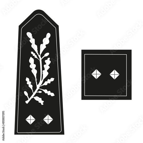 Galon de l'armée française, de la police nationale, du corps de commandement : Corps de commandement, contrôleur général des services actifs de la police nationale