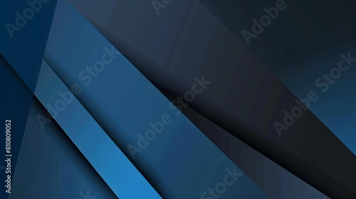 Bright blue and charcoal colour banner background vector presentation design