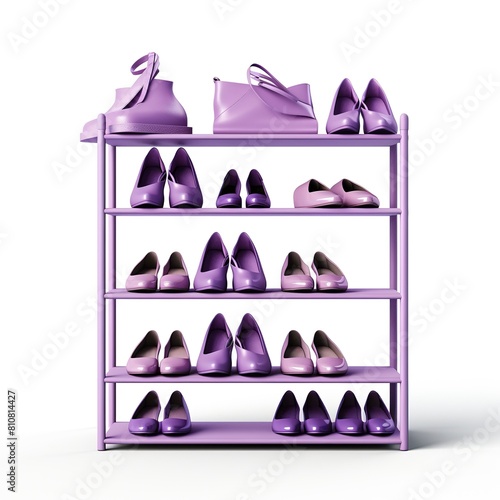 Shoe rack lavender