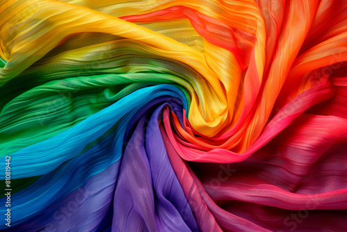 Rainbow LGBTQIA pride flag