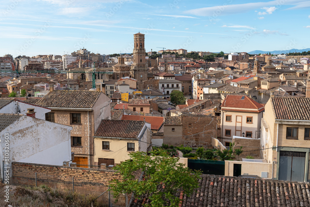 Panoramic of the Old Town of Tudela, Navarra. Panoramic of the Old Town of Tudela, Navarra.