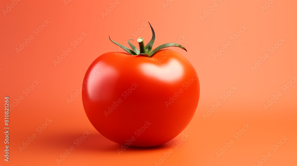 Red tomato illustration Red tomato illustration