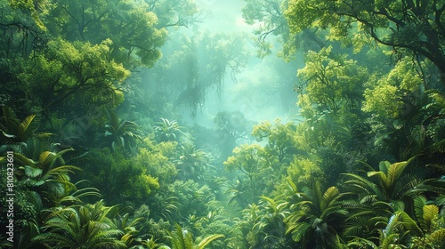 Bring the mystical jungles to life on canvas