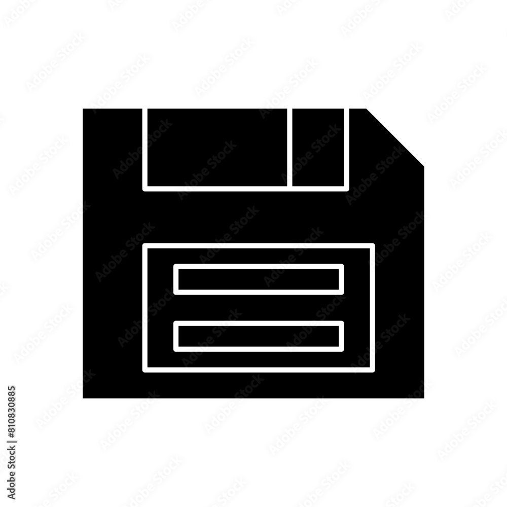 Floppy Disk Glyph Floppy Disk Glyph
