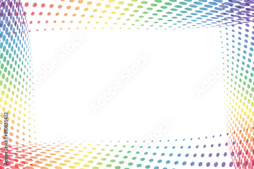 Colorful LGBTQ+ Flag Background