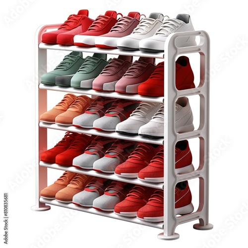 Shoe rack scarlet photo