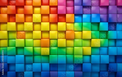 Abstract background in rainbow colors. LGBT pride