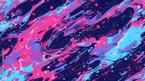 seamless pattern of modern abstrack acid liquid background for fabric design, art print, textiles, wallpaper, and more