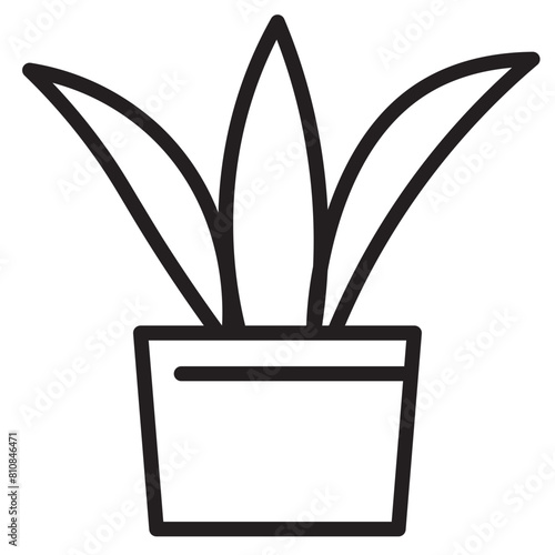 Flower Line Icon