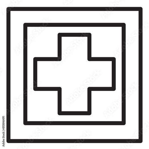 First Aid Line Icon