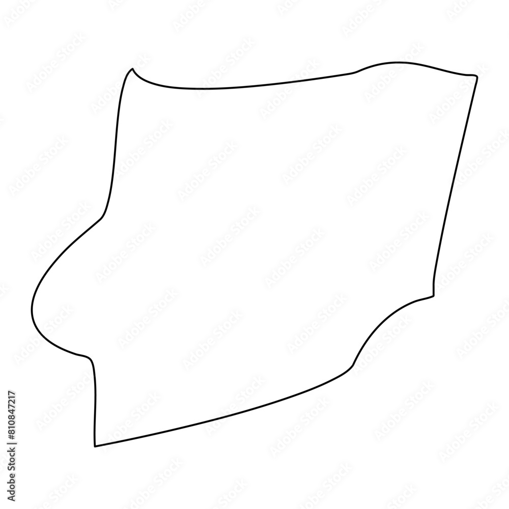 Pieta District map, administrative division of Malta. Vector illustration. Pieta District map, administrative division of Malta. Vector illustration.