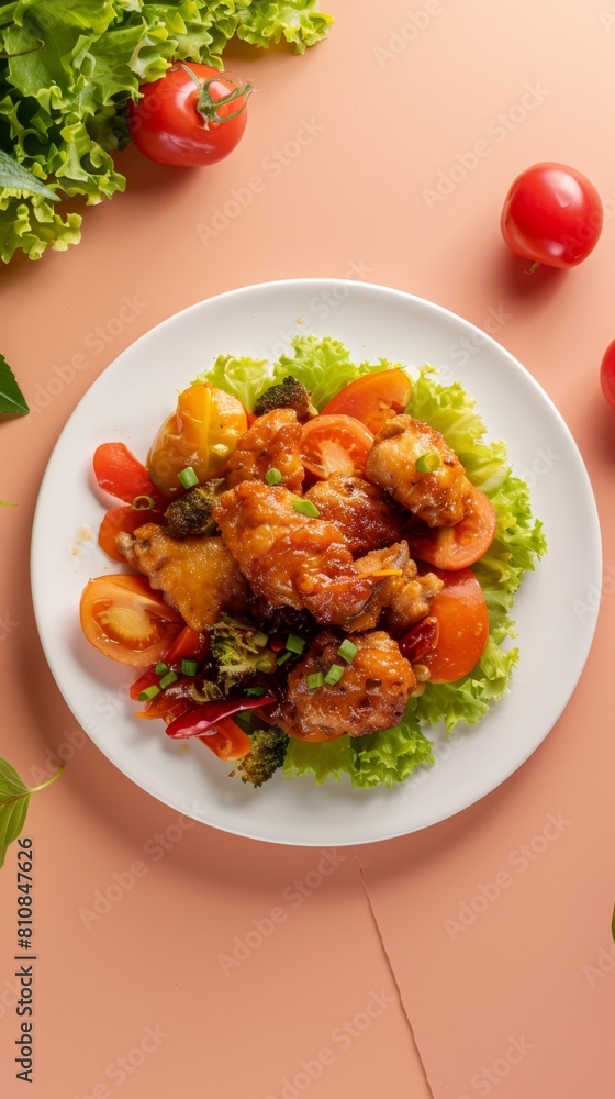 Chicken spicy fried cooking homemade for dinner story bacground Chicken spicy fried cooking homemade for dinner story bacground