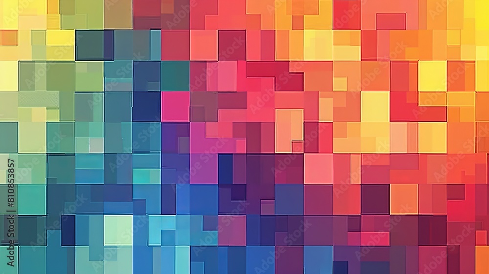 Colorful pixelated abstract modern background Colorful pixelated abstract modern background