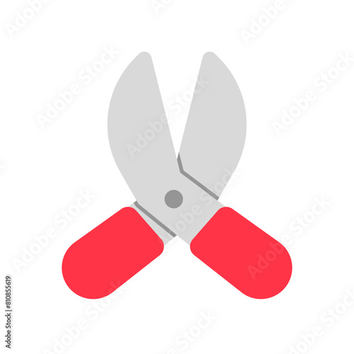 Editable pruner vector icon. Gardening, landscaping, horticulture. Part of a big icon set family. Perfect for web and app interfaces, presentations, infographics, etc