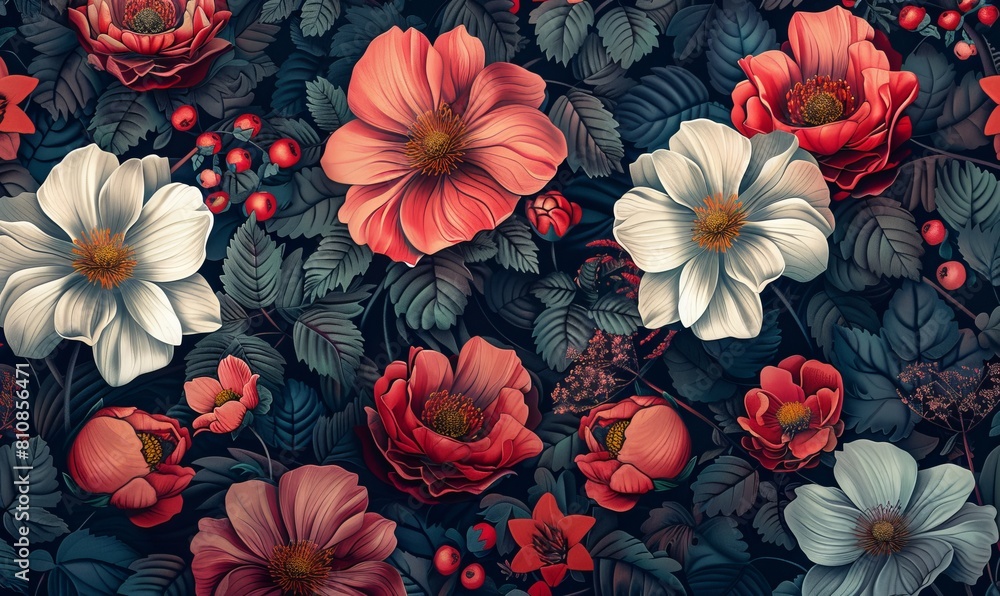 Floral pattern Floral pattern