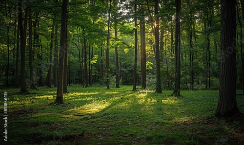 trees in the woods