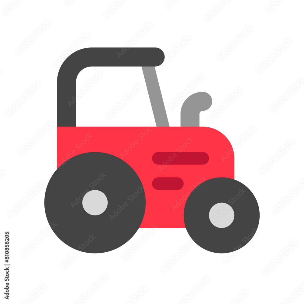 Editable tractor vector icon. Farming, transportation, vehicle, agriculture. Part of a big icon set family. Perfect for web and app interfaces, presentations, infographics, etc Editable tractor vector icon. Farming, transportation, vehicle, agriculture. Part of a big icon set family. Perfect for web and app interfaces, presentations, infographics, etc