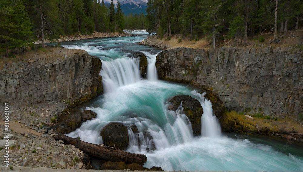 Obraz premium Columbia falls montana