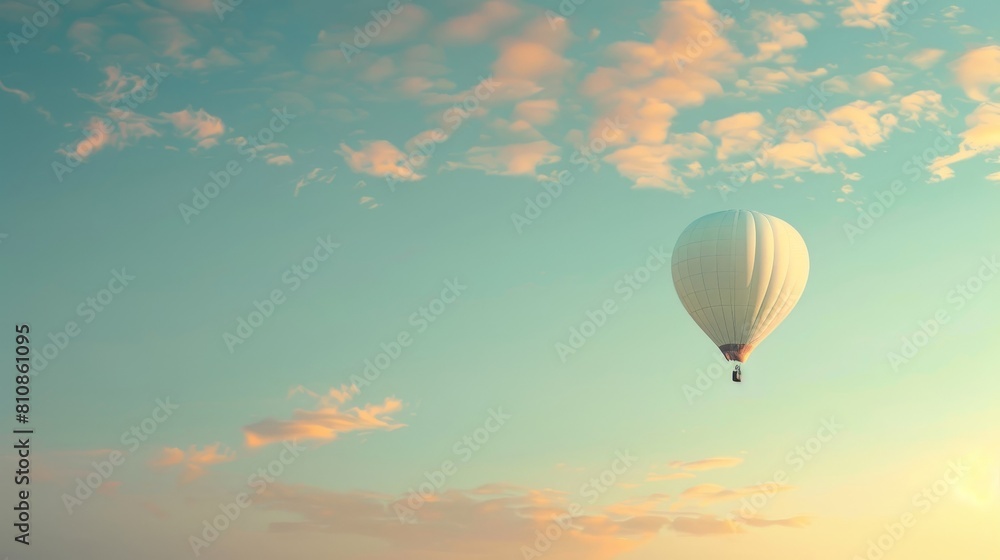 Obraz premium A bunch of colorful balloons floating in the air