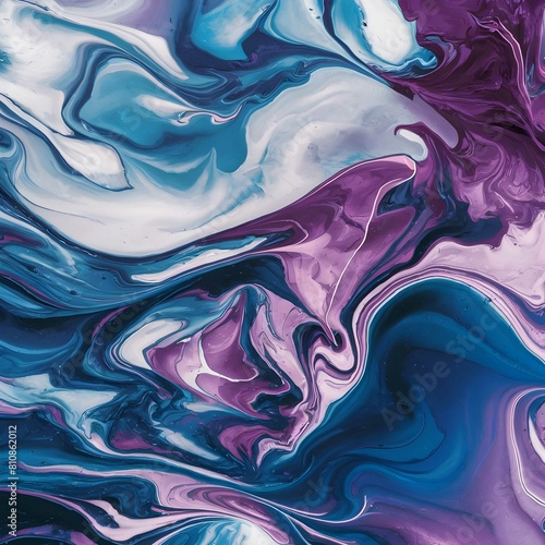Blue Marble and abstract background vector. Marbling wallpaper design with natural luxury style swirls of marble