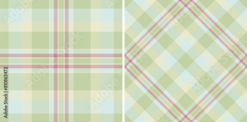 Vector background tartan of textile seamless pattern with a fabric check plaid texture.