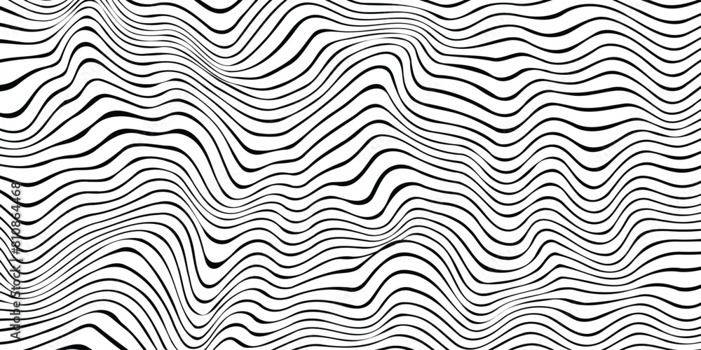 Wavy lines pattern seamless. Vector illustration. Wavy lines pattern seamless. Vector illustration.