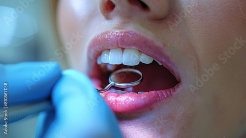Examination by a dentist