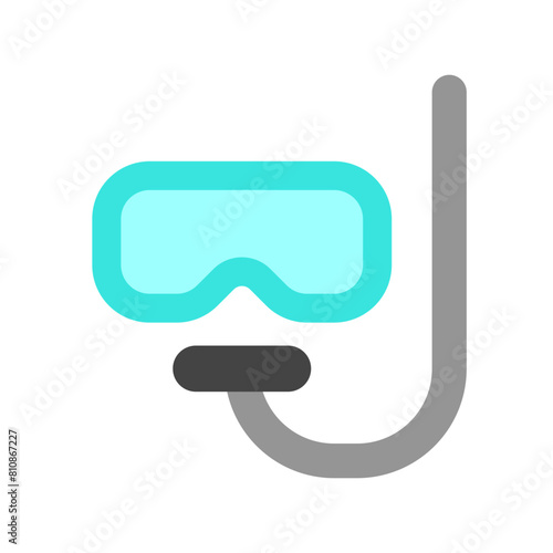Editable snorkel vector icon. Part of a big icon set family. Perfect for web and app interfaces, presentations, infographics, etc