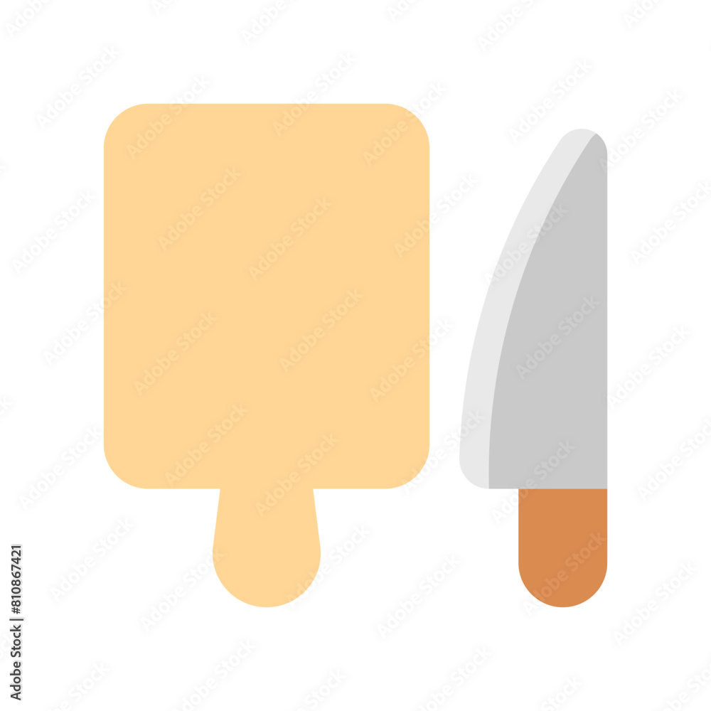 Editable knife, cutting mat vector icon. Part of a big icon set family. Perfect for web and app interfaces, presentations, infographics, etc Editable knife, cutting mat vector icon. Part of a big icon set family. Perfect for web and app interfaces, presentations, infographics, etc
