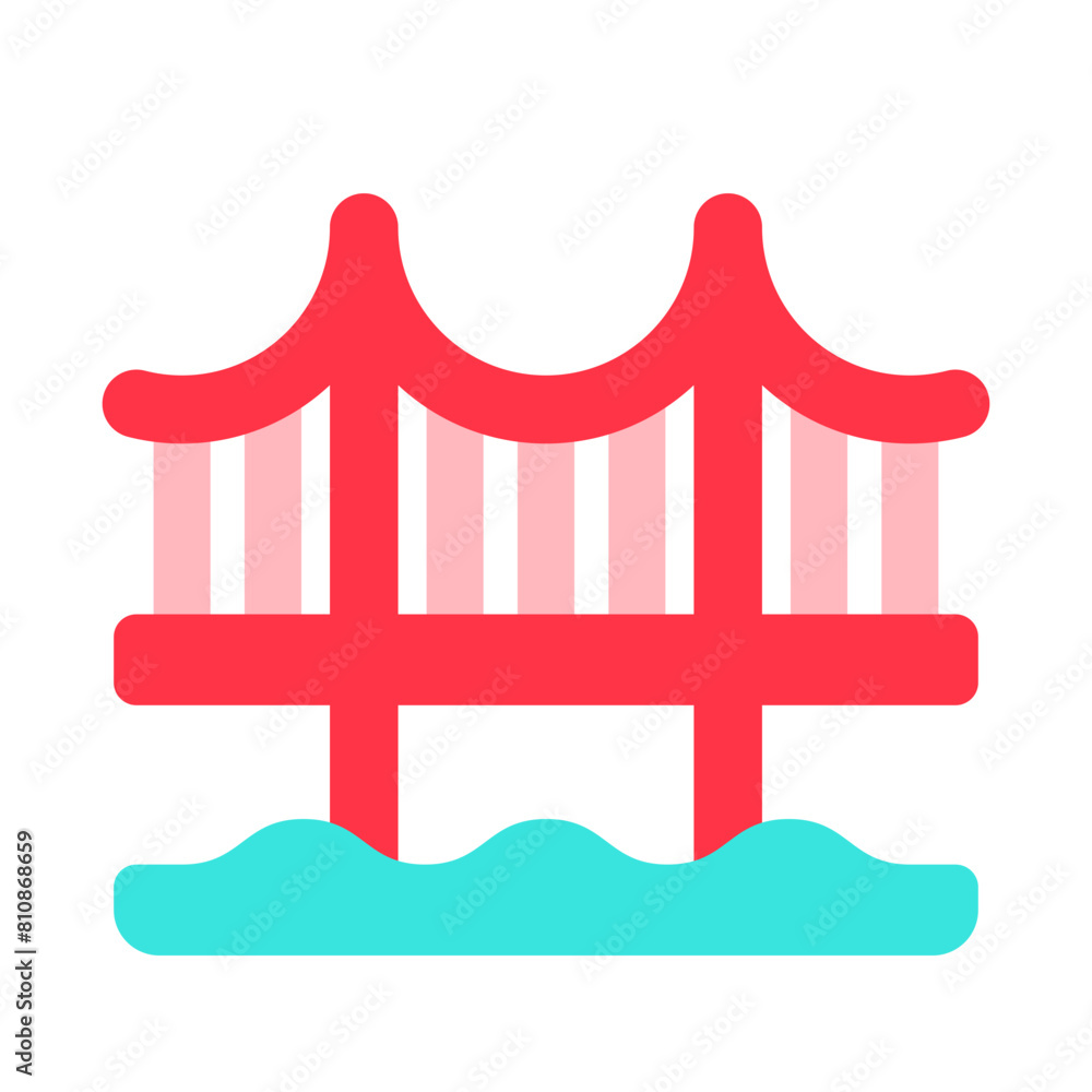 Editable bridge vector icon. Part of a big icon set family. Perfect for web and app interfaces, presentations, infographics, etc Editable bridge vector icon. Part of a big icon set family. Perfect for web and app interfaces, presentations, infographics, etc