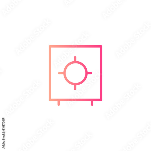 safebox gradient icon