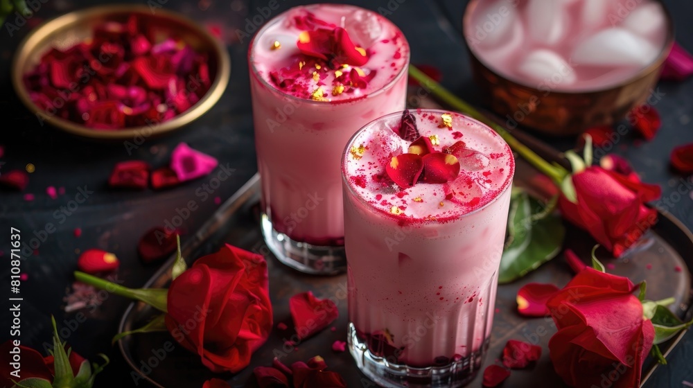 Indulge in romantic Valentine s Day beverages from different regions of India such as fragrant Rose Milk refreshing Rose Shake and Gulab Shake adorned with rose petals in Kerala all garnish Indulge in romantic Valentine s Day beverages from different regions of India such as fragrant Rose Milk refreshing Rose Shake and Gulab Shake adorned with rose petals in Kerala all garnish