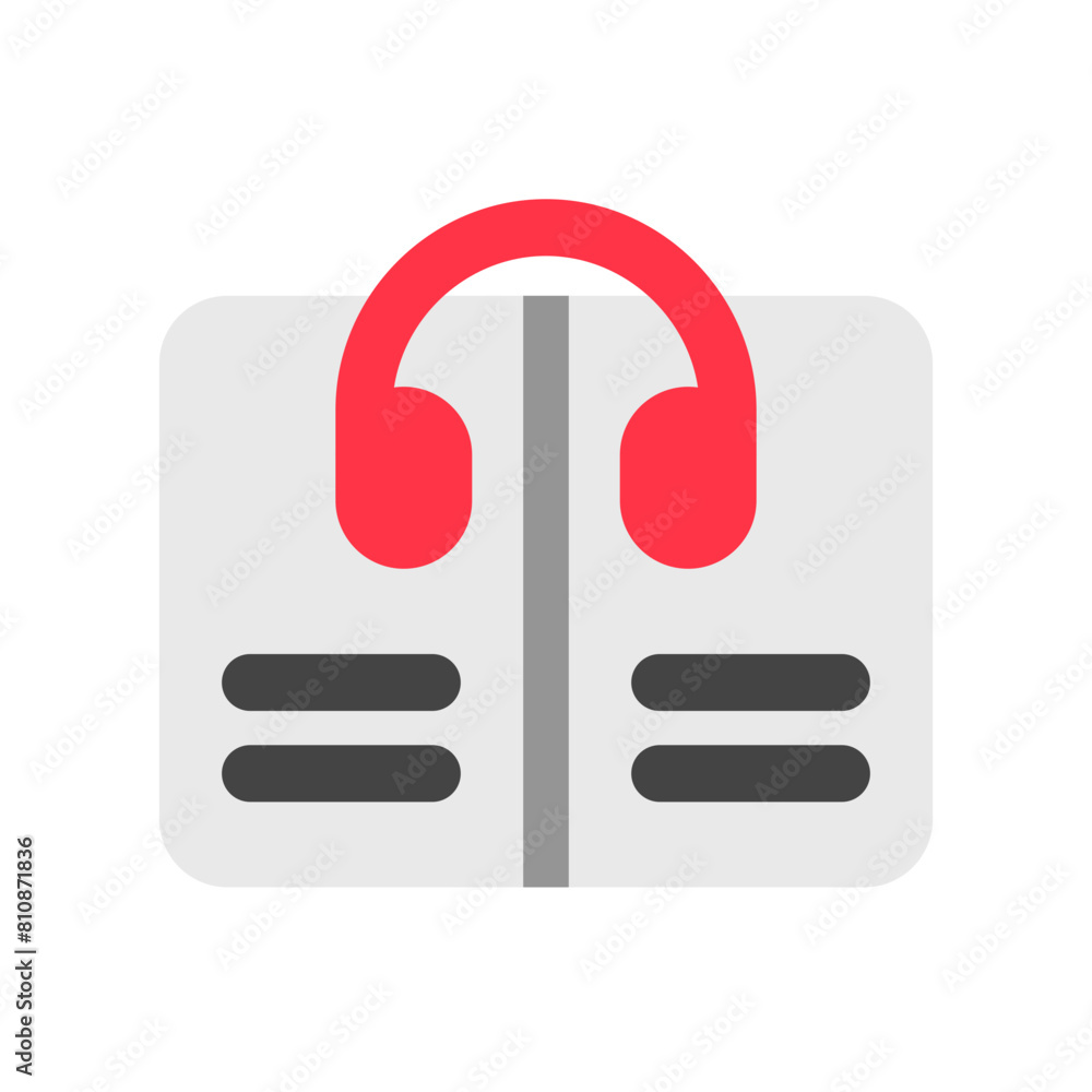 Editable audio book vector icon. Part of a big icon set family. Perfect for web and app interfaces, presentations, infographics, etc Editable audio book vector icon. Part of a big icon set family. Perfect for web and app interfaces, presentations, infographics, etc