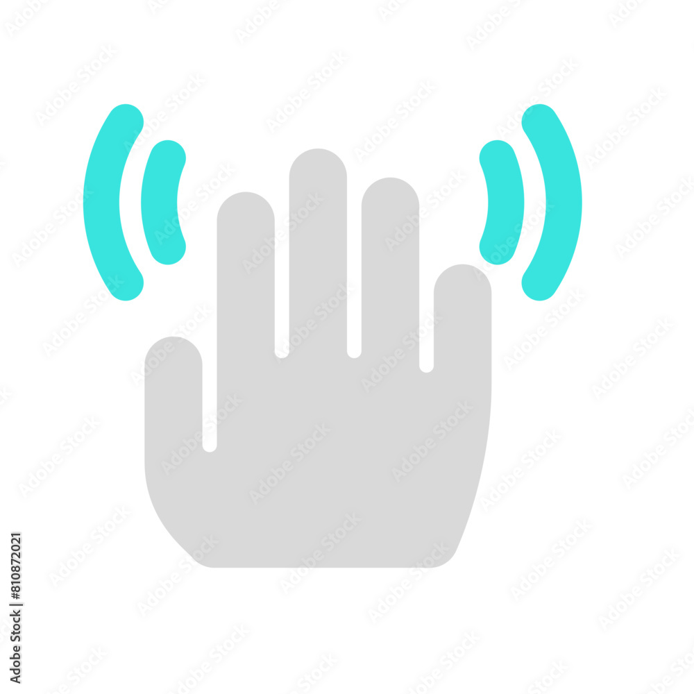 Editable hand wave vector icon. Part of a big icon set family. Perfect for web and app interfaces, presentations, infographics, etc Editable hand wave vector icon. Part of a big icon set family. Perfect for web and app interfaces, presentations, infographics, etc