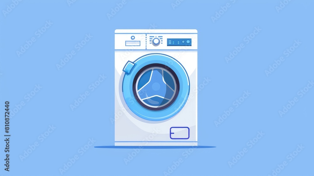 Icon of a laundry machine for your project Icon of a laundry machine for your project