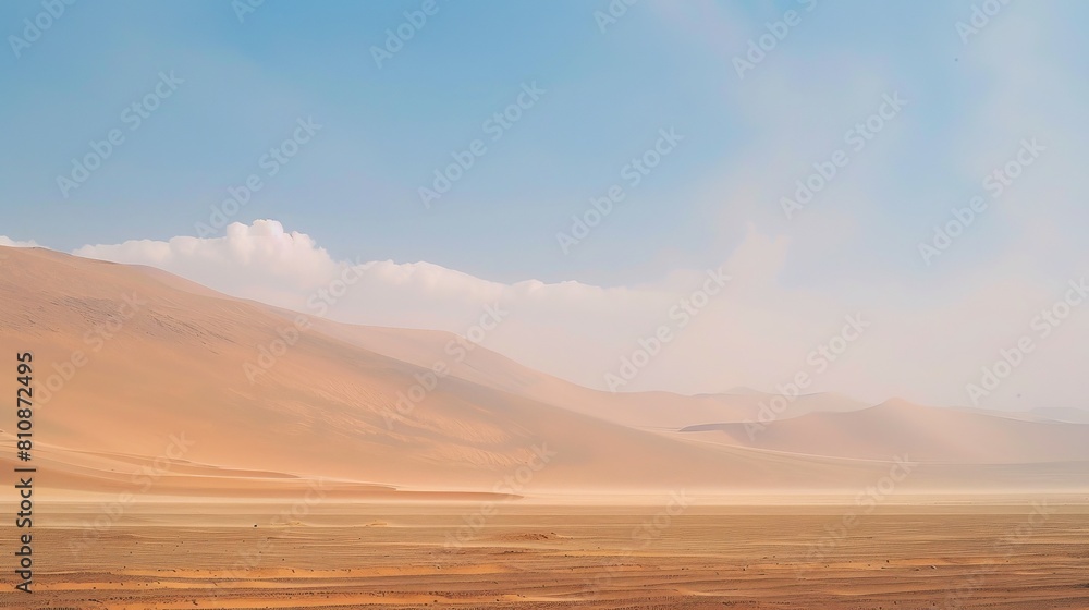 Tranquil Desert Dunes at Sunset