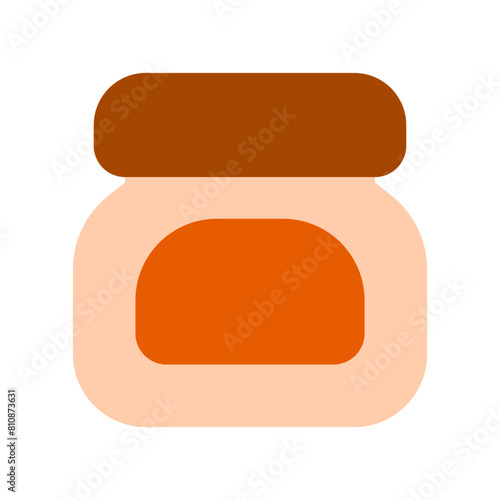 Editable chocolate spread, peanut butter vector icon. Part of a big icon set family. Perfect for web and app interfaces, presentations, infographics, etc