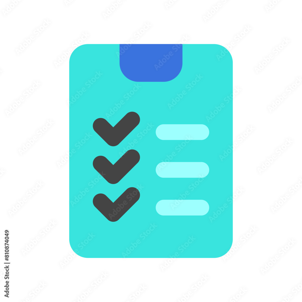 Editable clipboard, checklist vector icon. Part of a big icon set family. Perfect for web and app interfaces, presentations, infographics, etc Editable clipboard, checklist vector icon. Part of a big icon set family. Perfect for web and app interfaces, presentations, infographics, etc