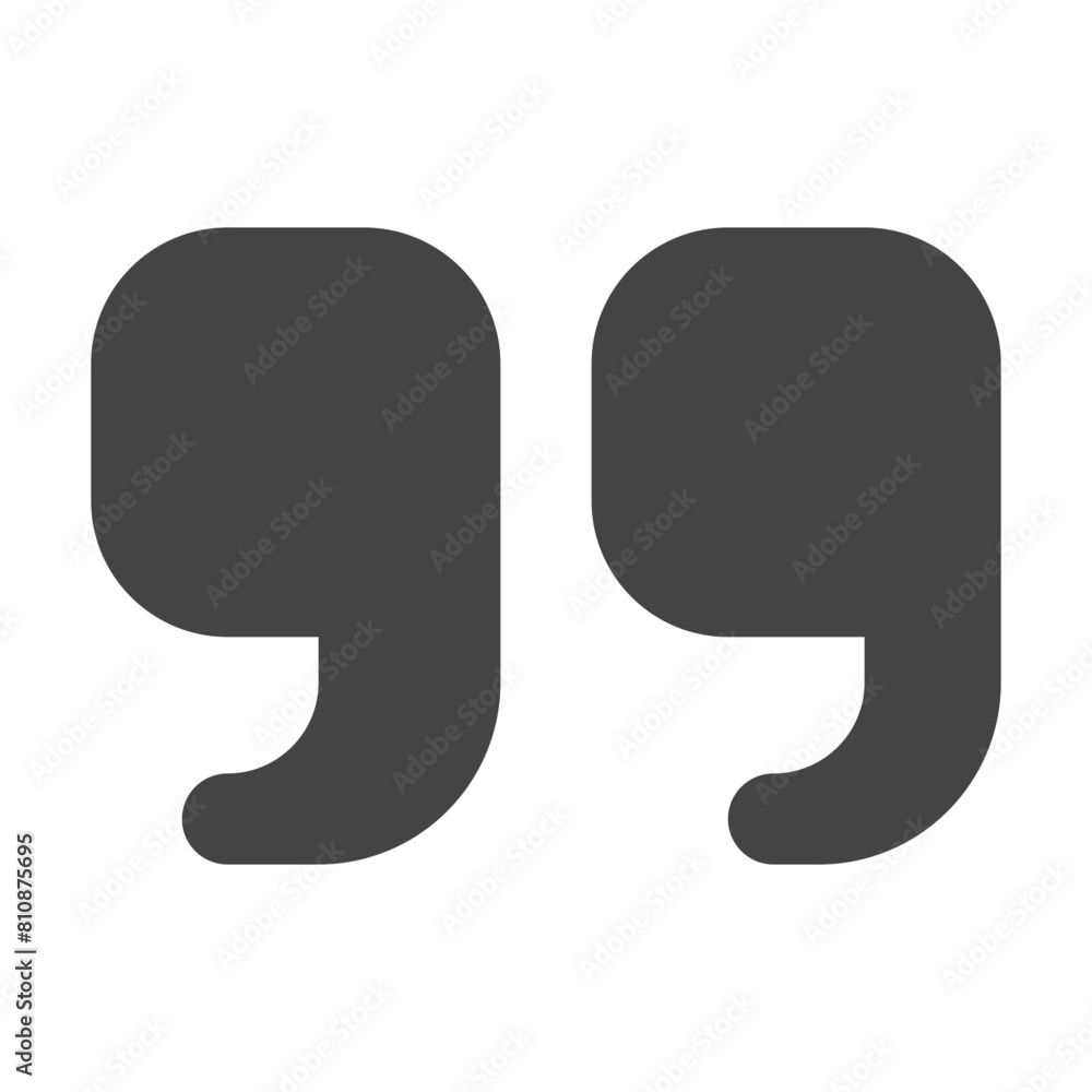 Editable quotation mark vector icon. Part of a big icon set family. Perfect for web and app interfaces, presentations, infographics, etc Editable quotation mark vector icon. Part of a big icon set family. Perfect for web and app interfaces, presentations, infographics, etc