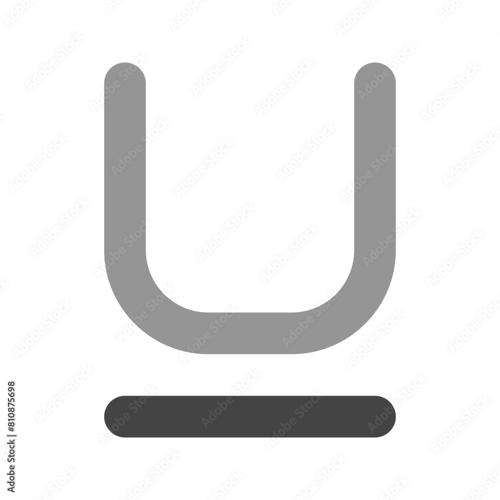 Editable underline text format vector icon. Part of a big icon set family. Perfect for web and app interfaces, presentations, infographics, etc Editable underline text format vector icon. Part of a big icon set family. Perfect for web and app interfaces, presentations, infographics, etc