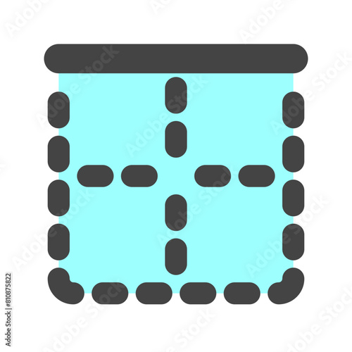 Editable top border vector icon. Part of a big icon set family. Perfect for web and app interfaces, presentations, infographics, etc